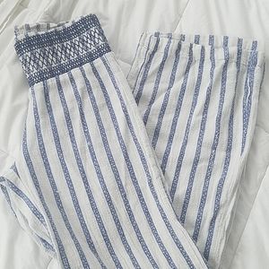 Indigo Rein Wide Leg Flowy Beach Pants Small